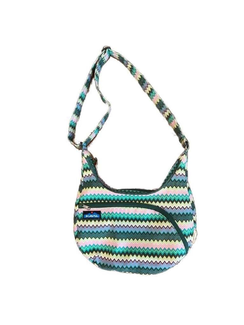 KAVU Chevron Print Crossbody Sling Bag